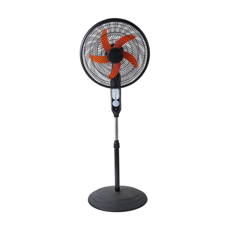 Ventilateur solaire FS-16R de 16 pouces avec batterie au lithium et lumière LED