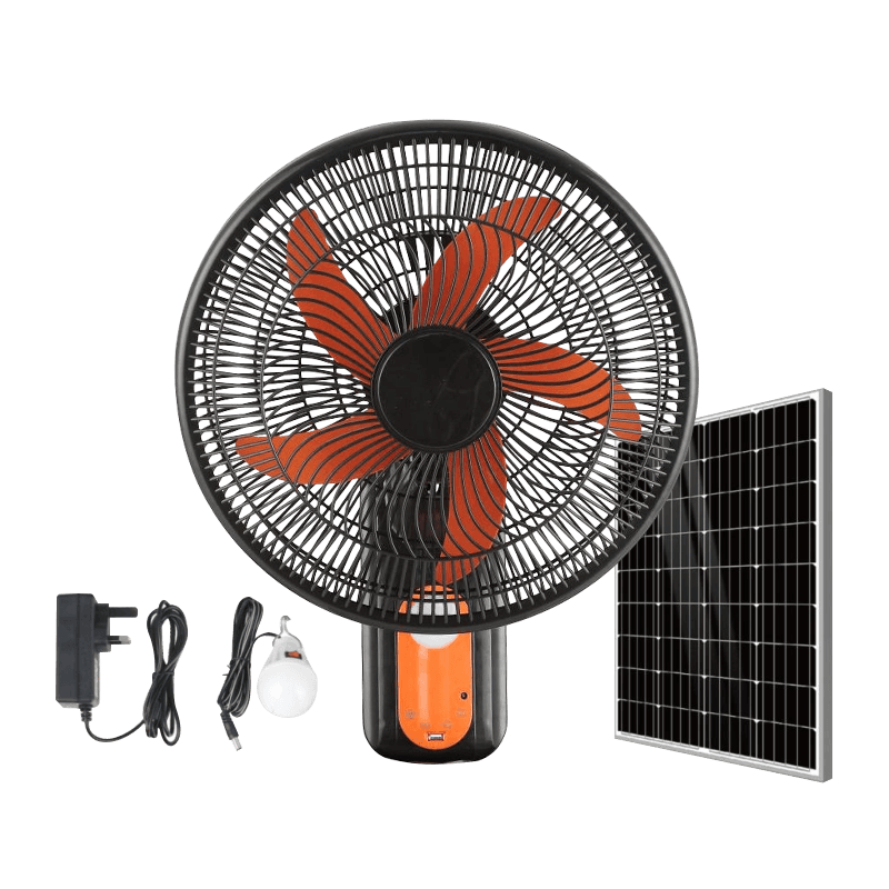 Ventilateur solaire mural FS-18W de 18 pouces
